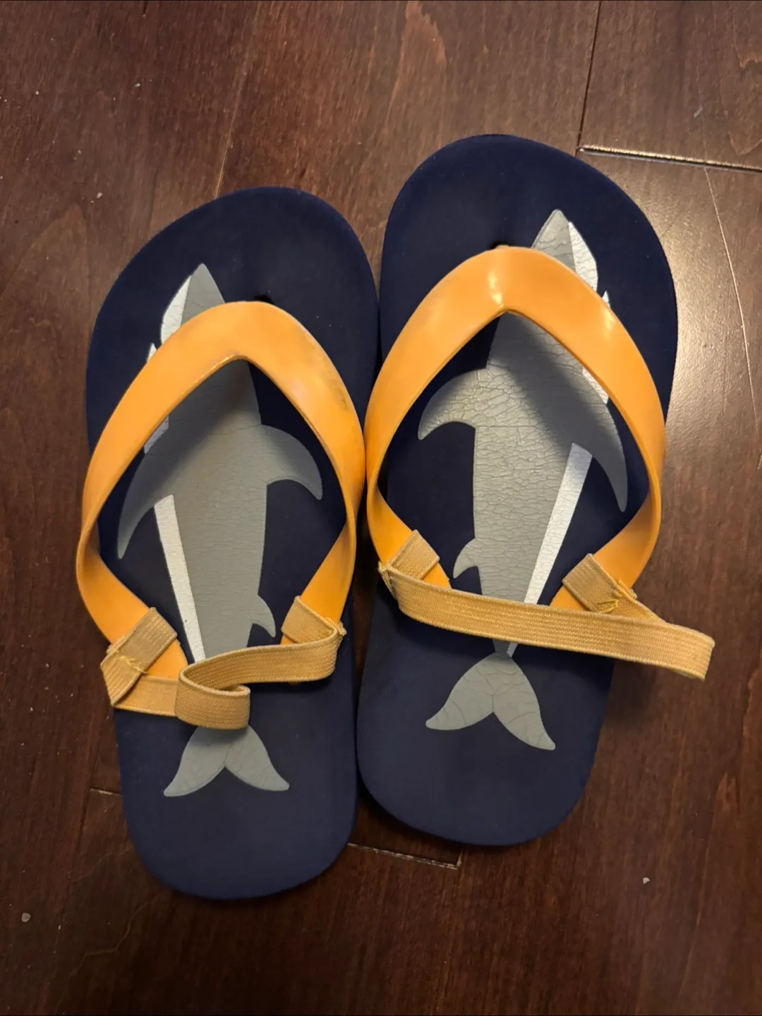 #freecycle Kids Shark Flip Flops