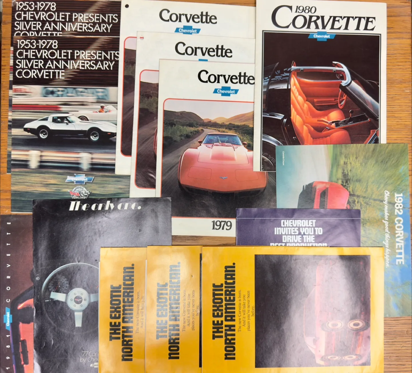 Vintage Chevrolet Corvette Brochures thumbnail