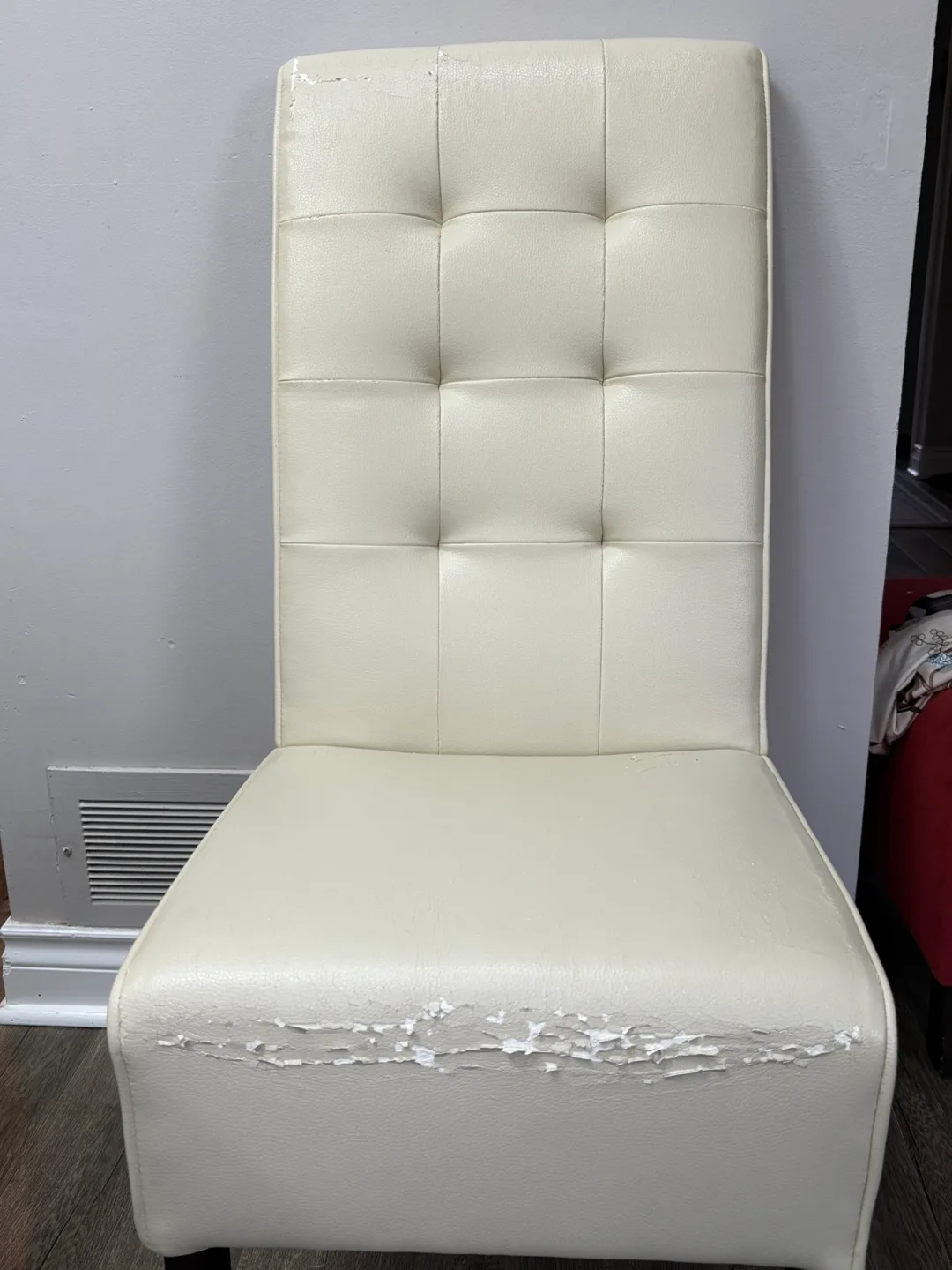 Set of 4 Dining Chairs - Off-White image indicator(2)