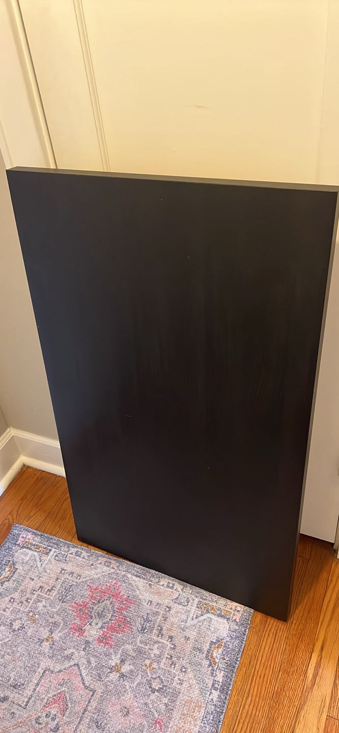 IKEA LINNMON / ADILS Table - Black/Silver