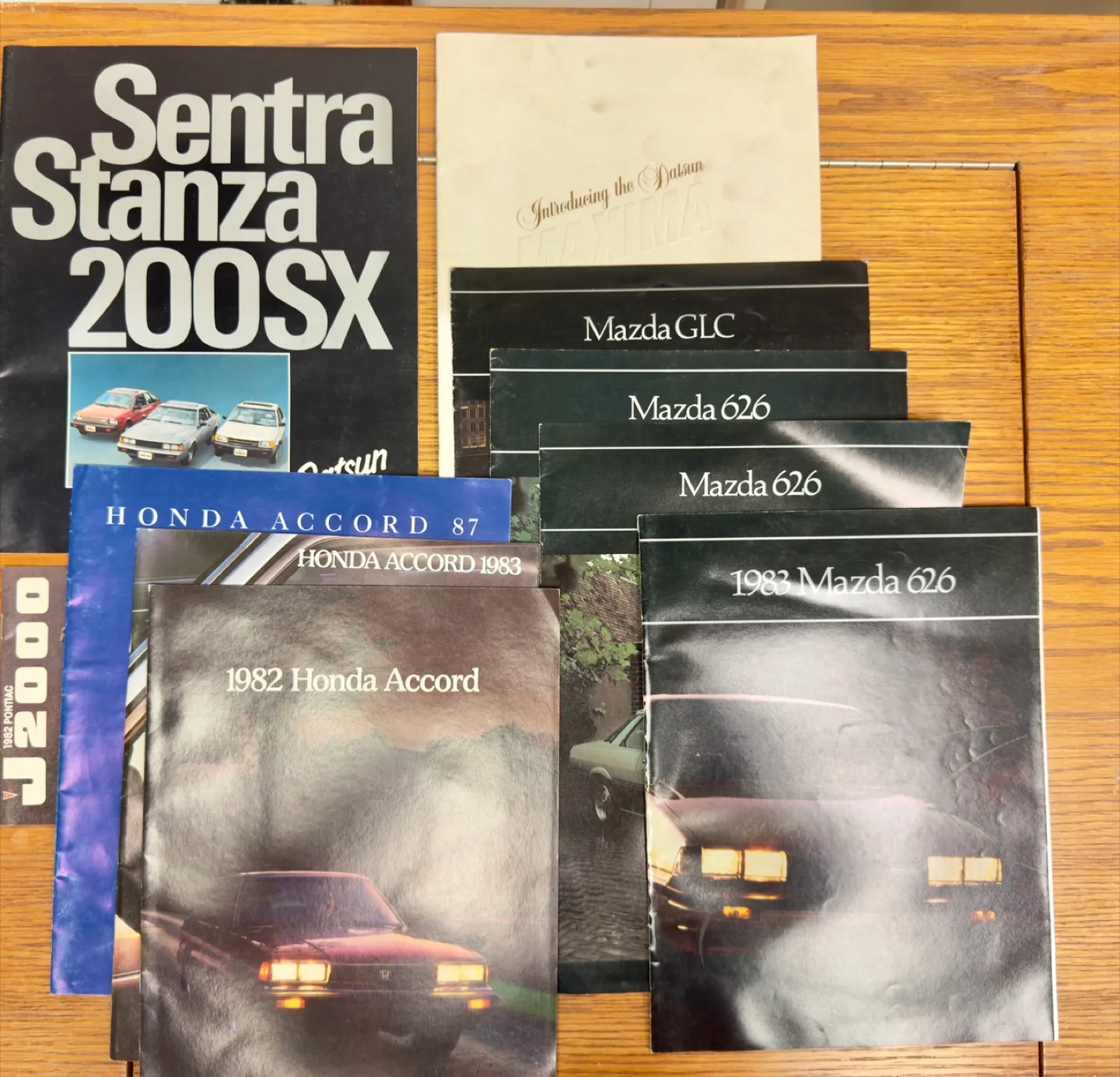Vintage Car Brochures - Honda, Mazda, Datsun thumbnail