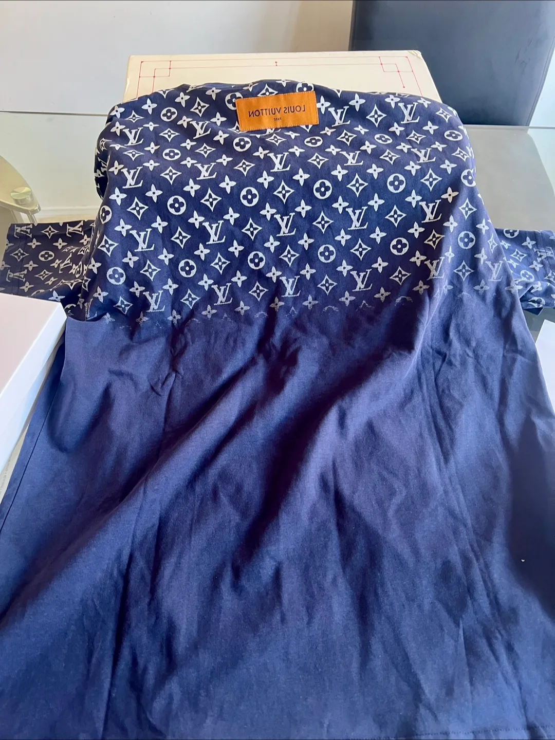 Louis Vuitton Blue T-Shirt thumbnail