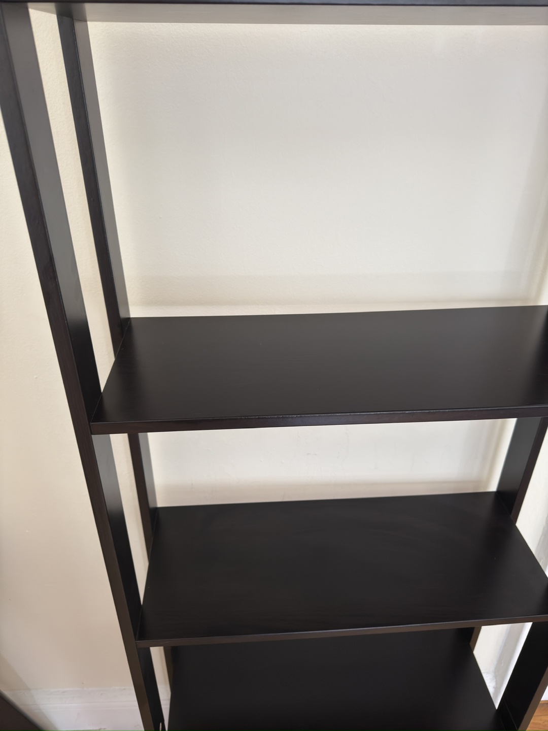 Black Ladder Shelf - 5 Tier Bookshelf - photo 3