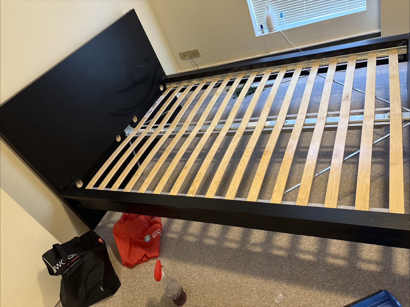 Ikea Malm Double Bed Frame - Black - photo 2
