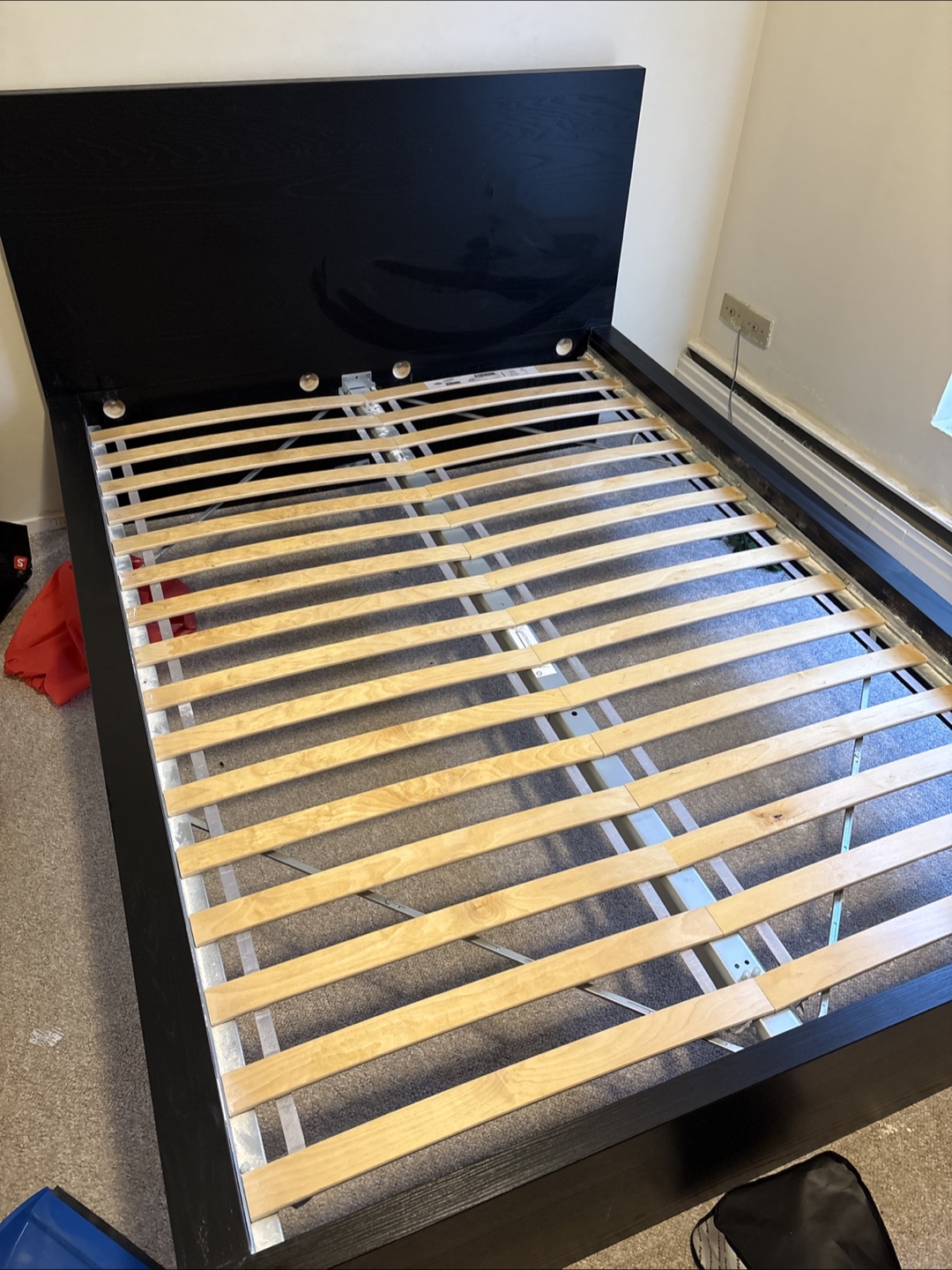Ikea Malm Double Bed Frame - Black - photo 3