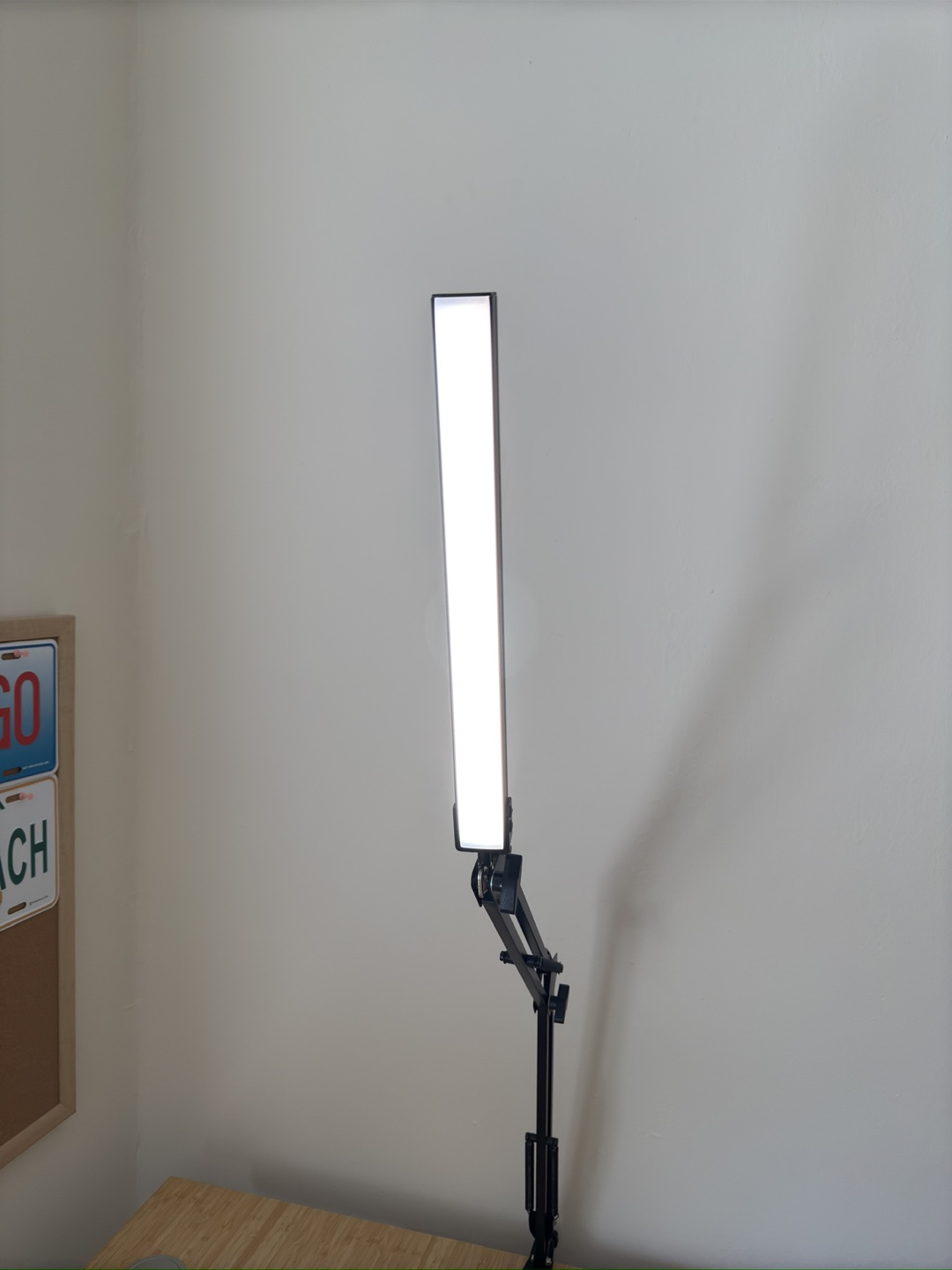 2x LED Desk Lamp with Adjustable Arm - photo 2