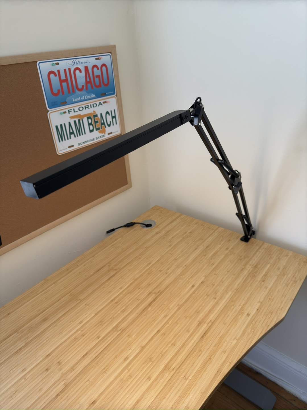 2x LED Desk Lamp with Adjustable Arm - photo 4