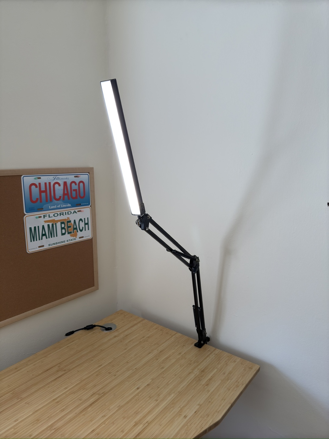 2x LED Desk Lamp with Adjustable Arm - photo 5