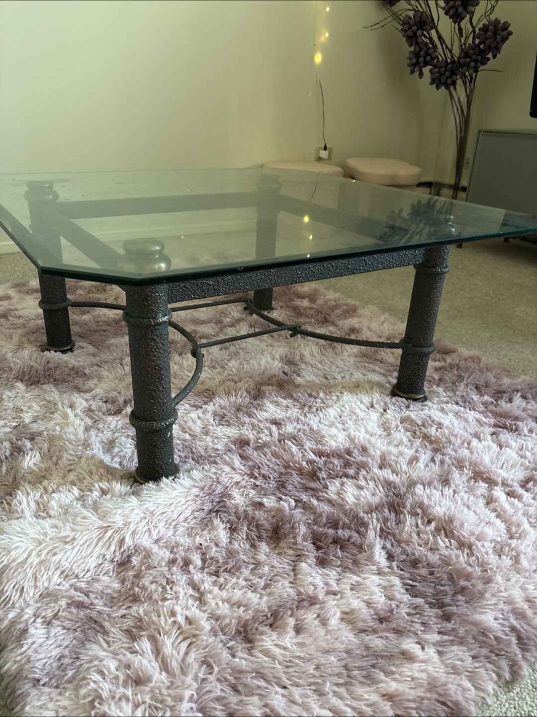 Glass Top Coffee Table