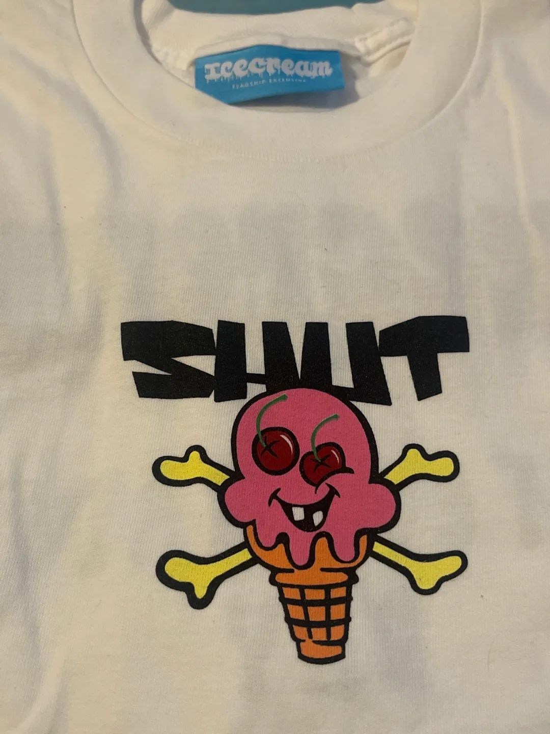 New Ice Cream x Shut Tee White image indicator(3)