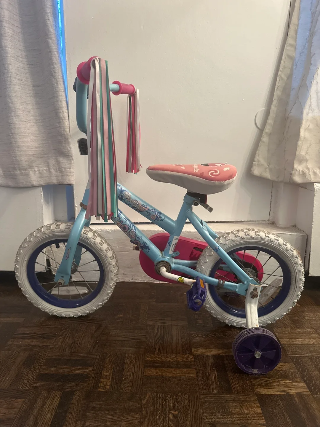 Roxiecycle Kids Bike - Blue & Pink