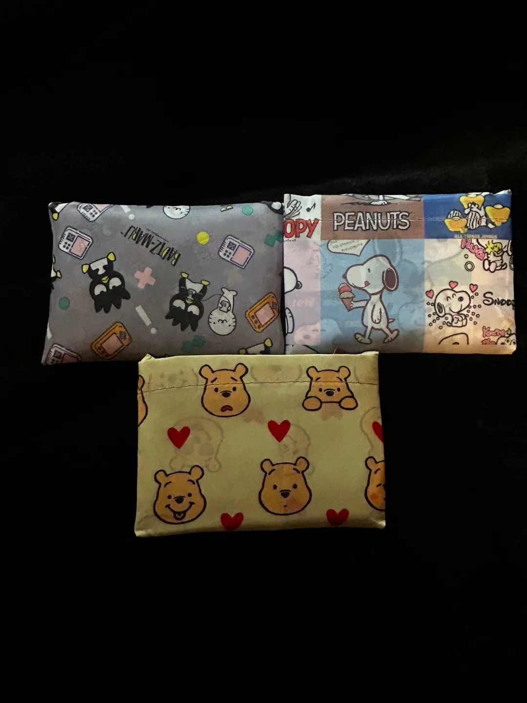 Character Print Reusable Shopping Bags thumbnail