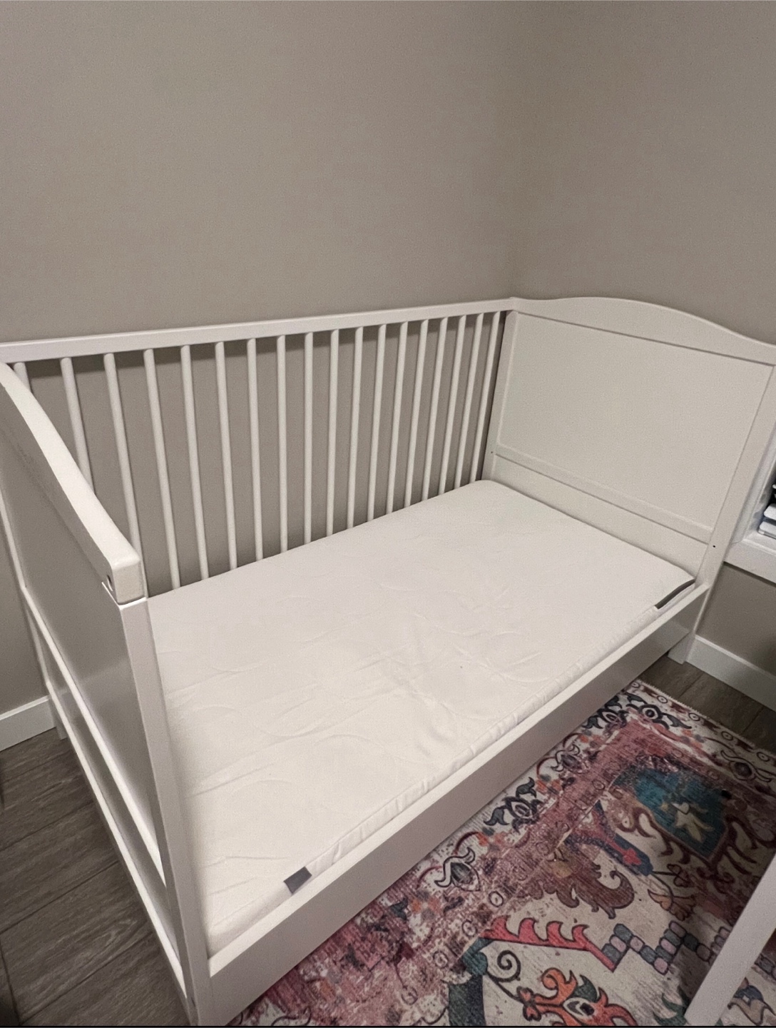 White Baby Crib