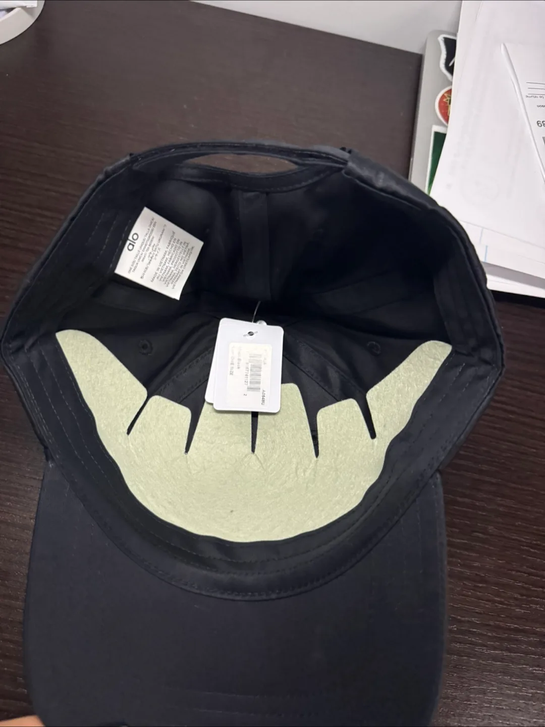 Alo Yoga Off-Duty Cap - Black image indicator(3)