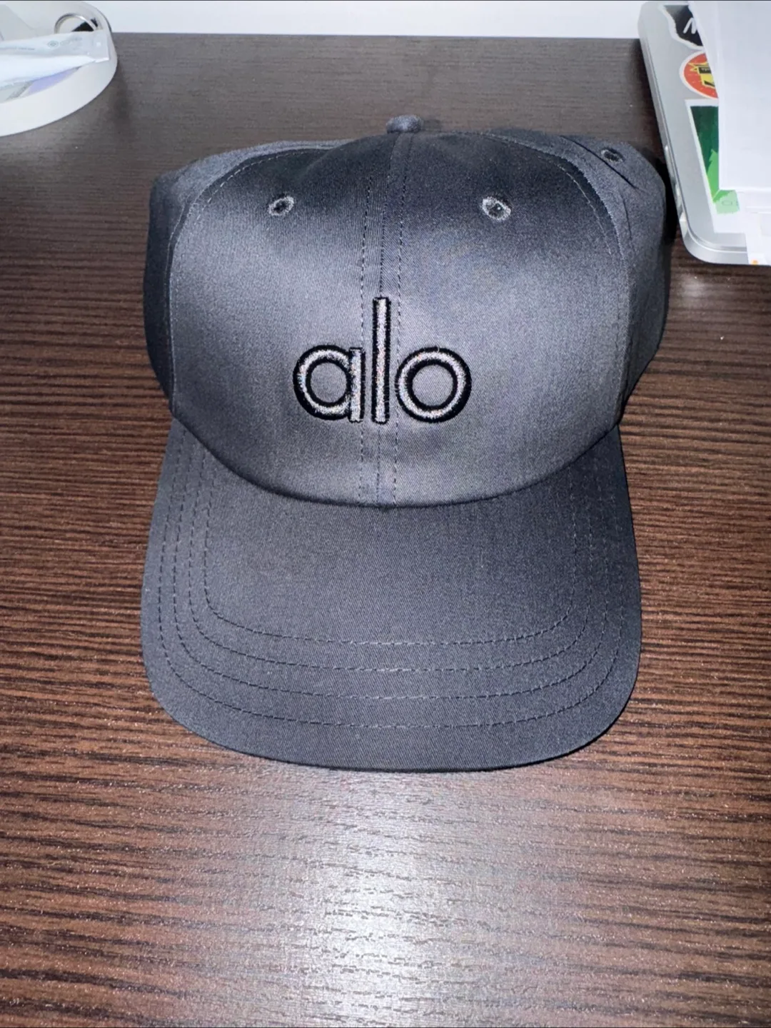 Alo Yoga Off-Duty Cap - Black image indicator(2)