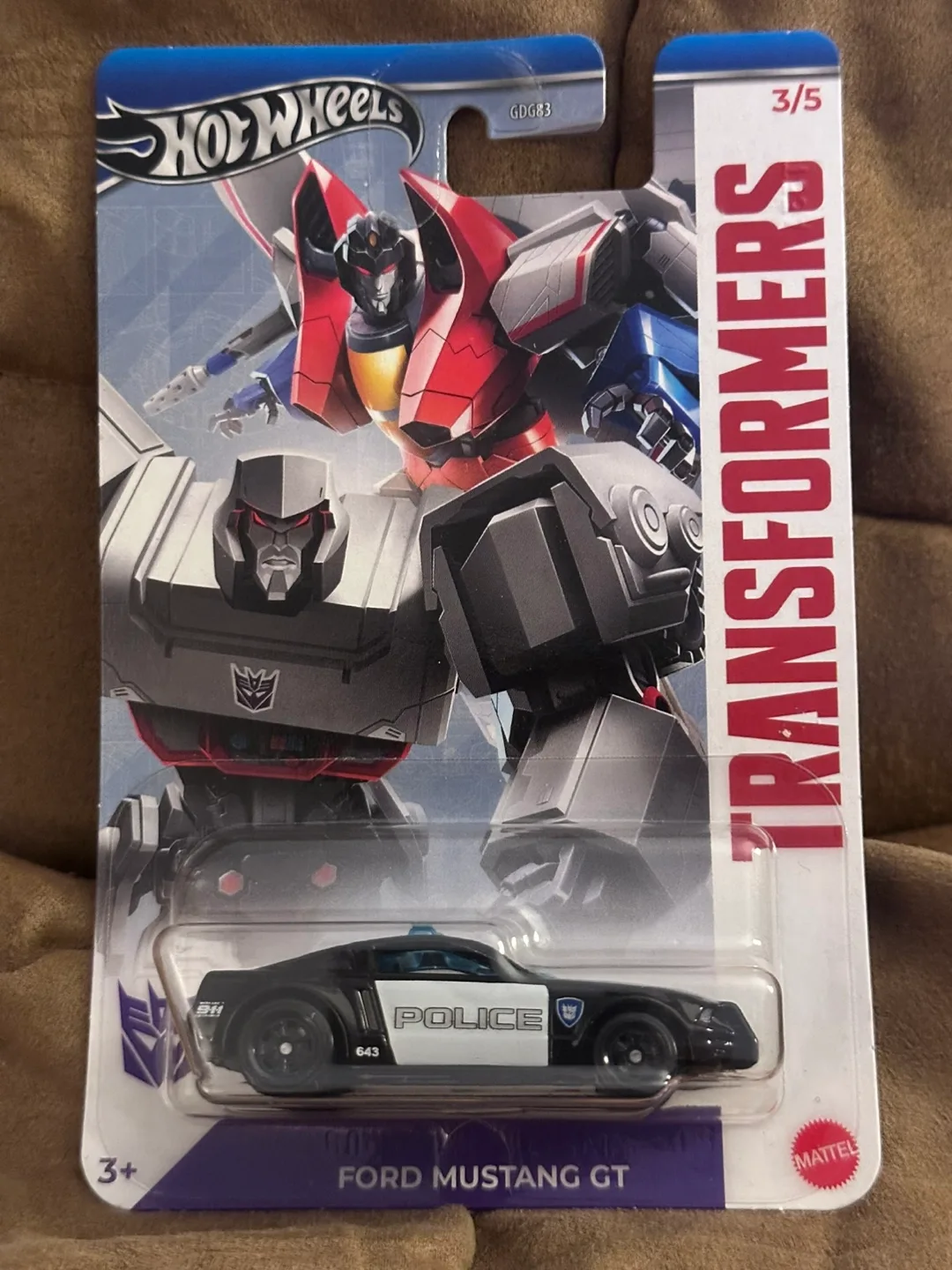 Hot Wheels Transformers Ford Mustang GT - set image indicator(2)