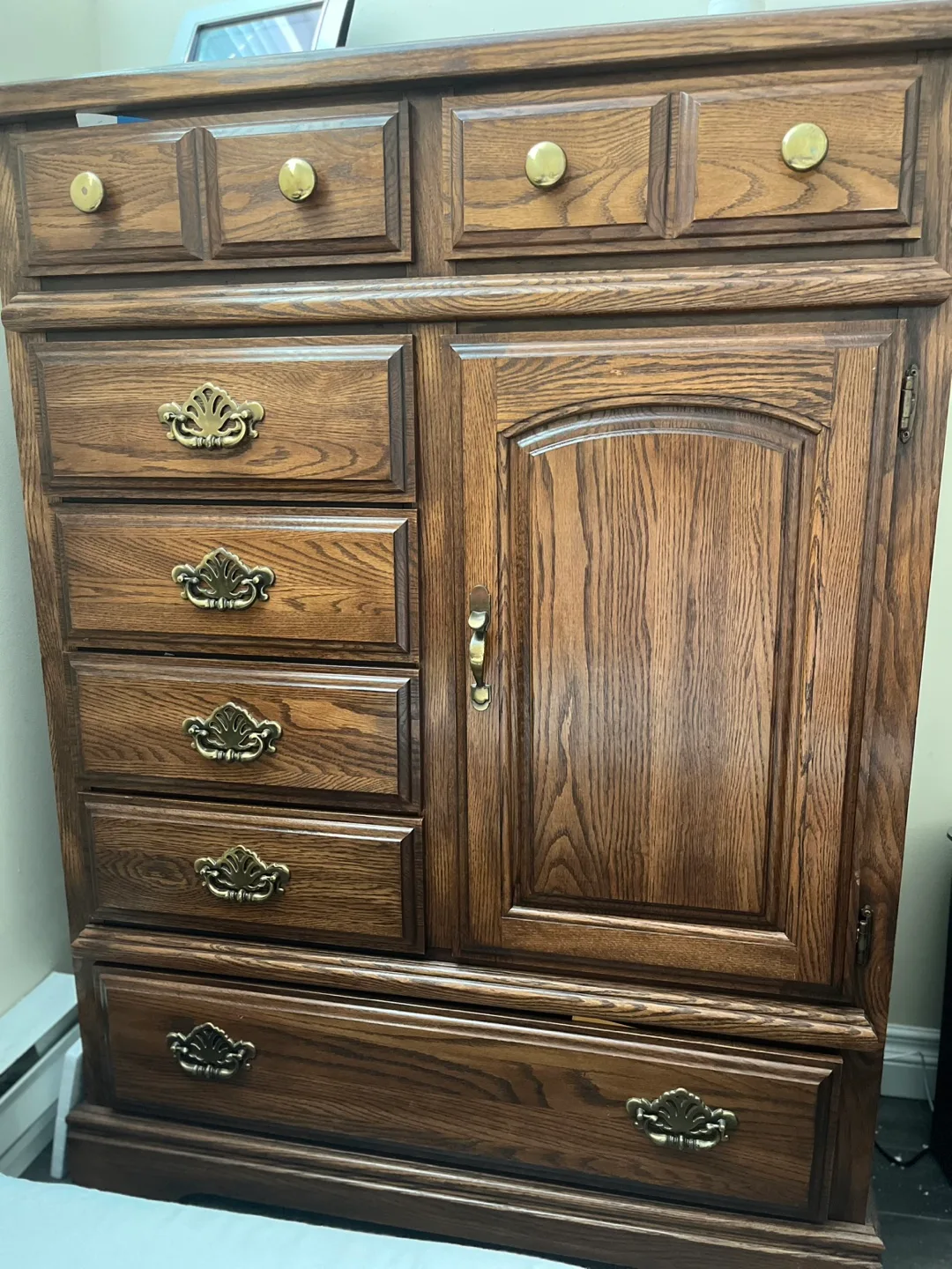 Wooden Dresser with Drawers thumbnail
