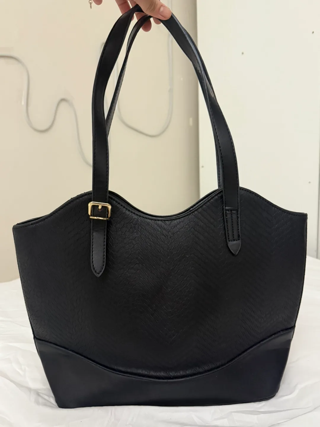 Black Tote Bag thumbnail