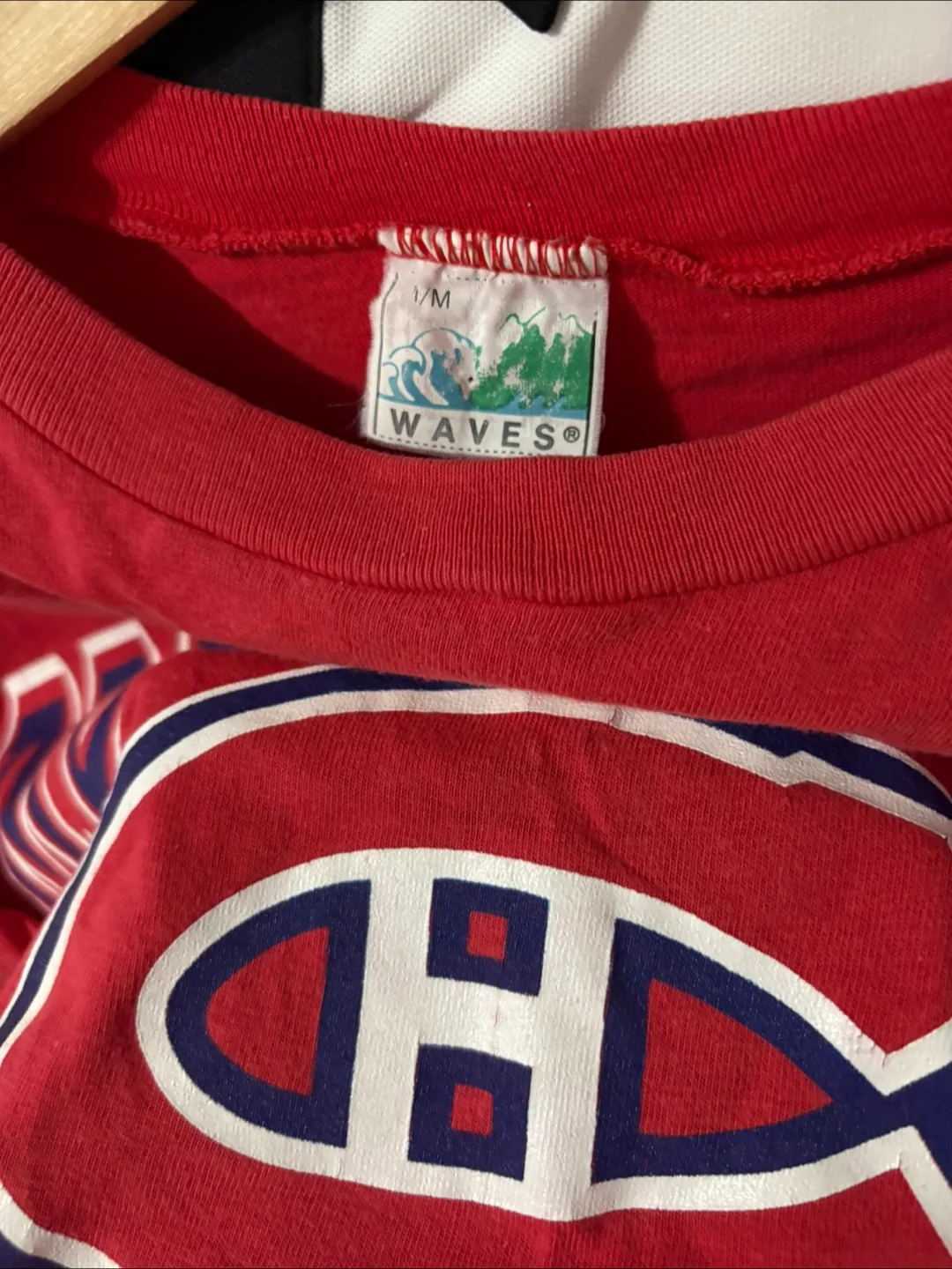 Vintage Montreal Canadiens Vintage tee 1988 M leafs nhl starter image indicator(3)