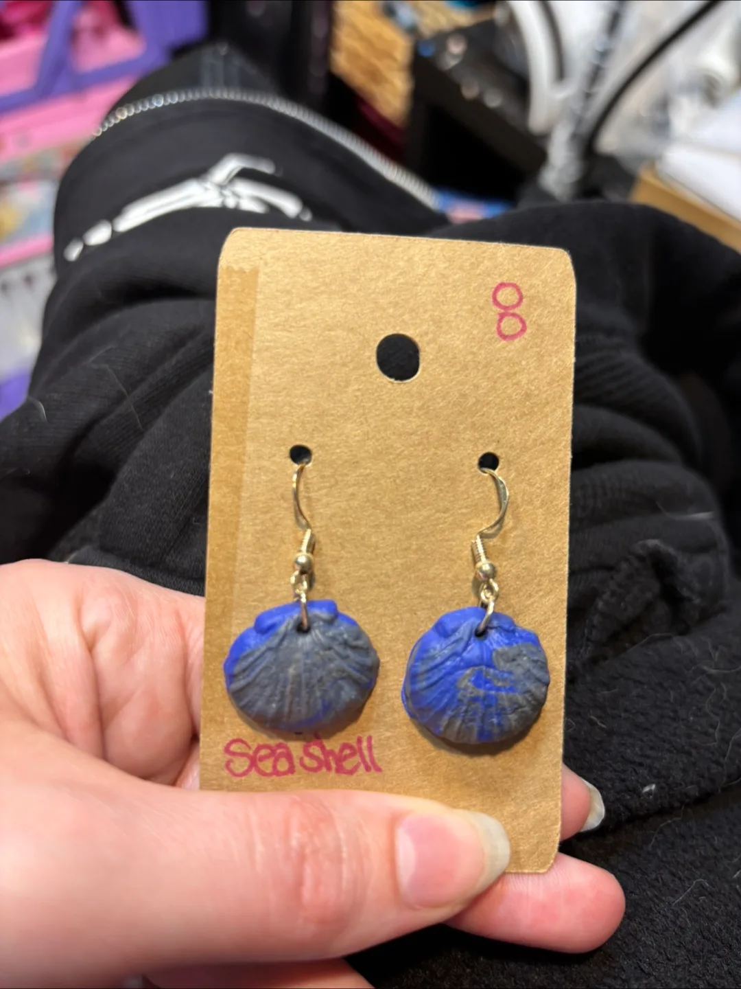 Handmade Shell Earrings thumbnail
