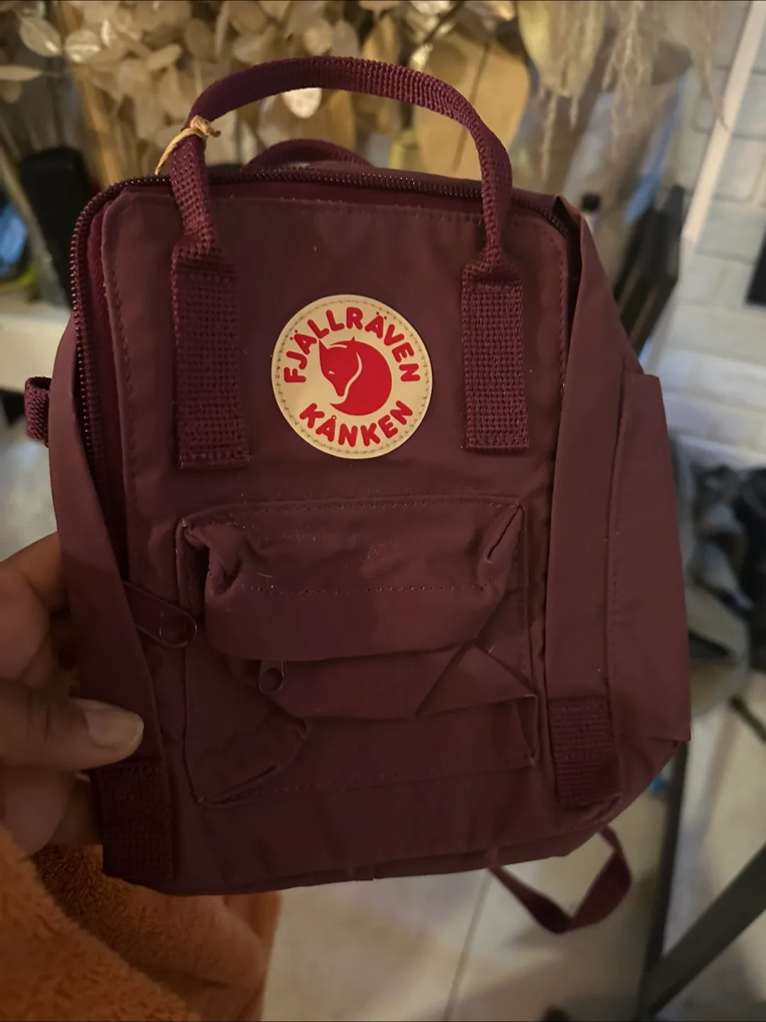 Fjallraven Kanken Mini Backpack Plum thumbnail