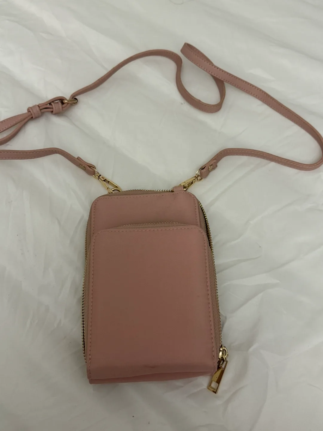 Mali + Lili Pink Crossbody Cell Phone Bag thumbnail