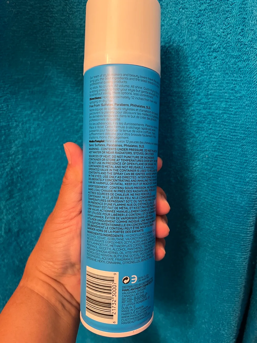 Marc Anthony Argan Oil Hairspray image indicator(2)