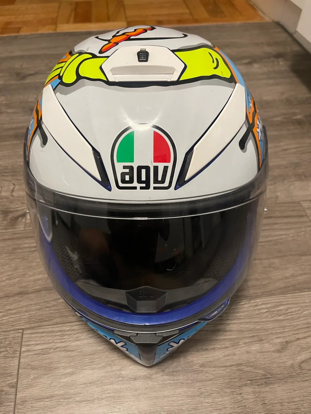 AGV Helmet - Snowman Design thumbnail
