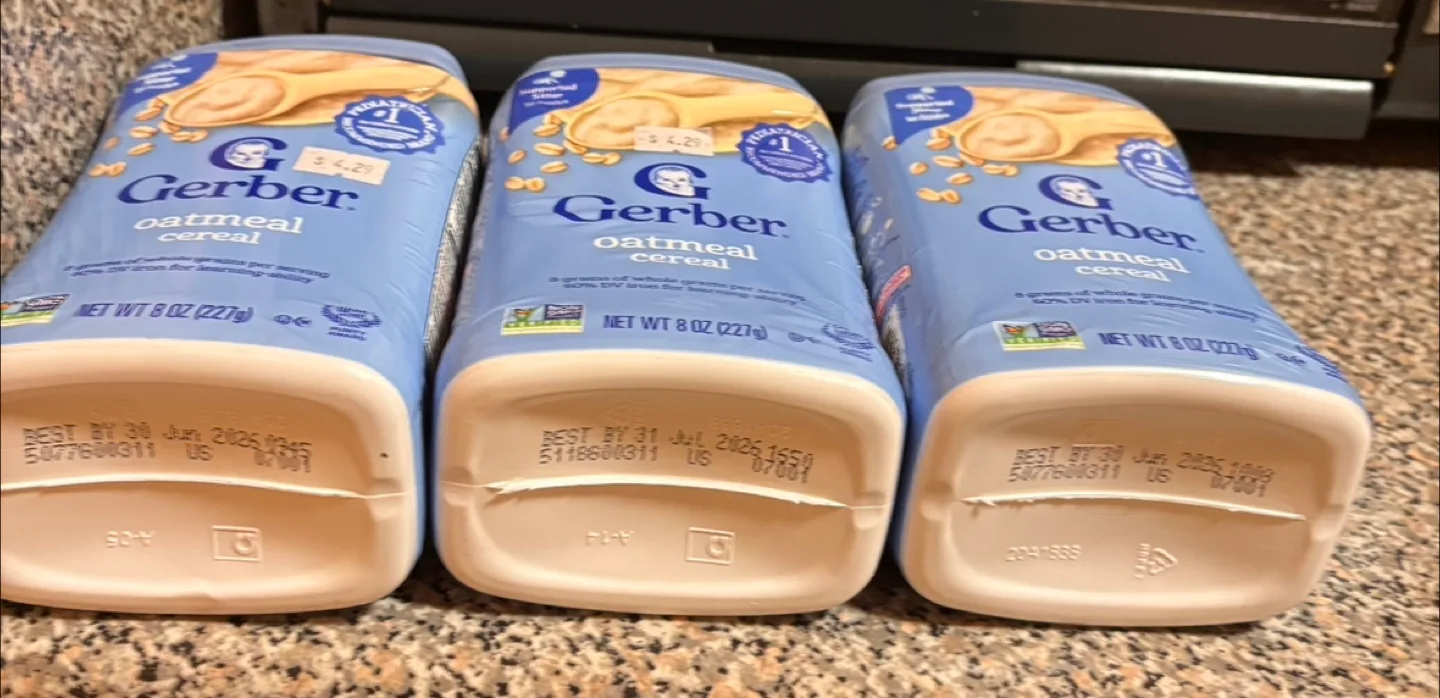 Gerber Oatmeal Cereal, 8 oz image indicator(2)