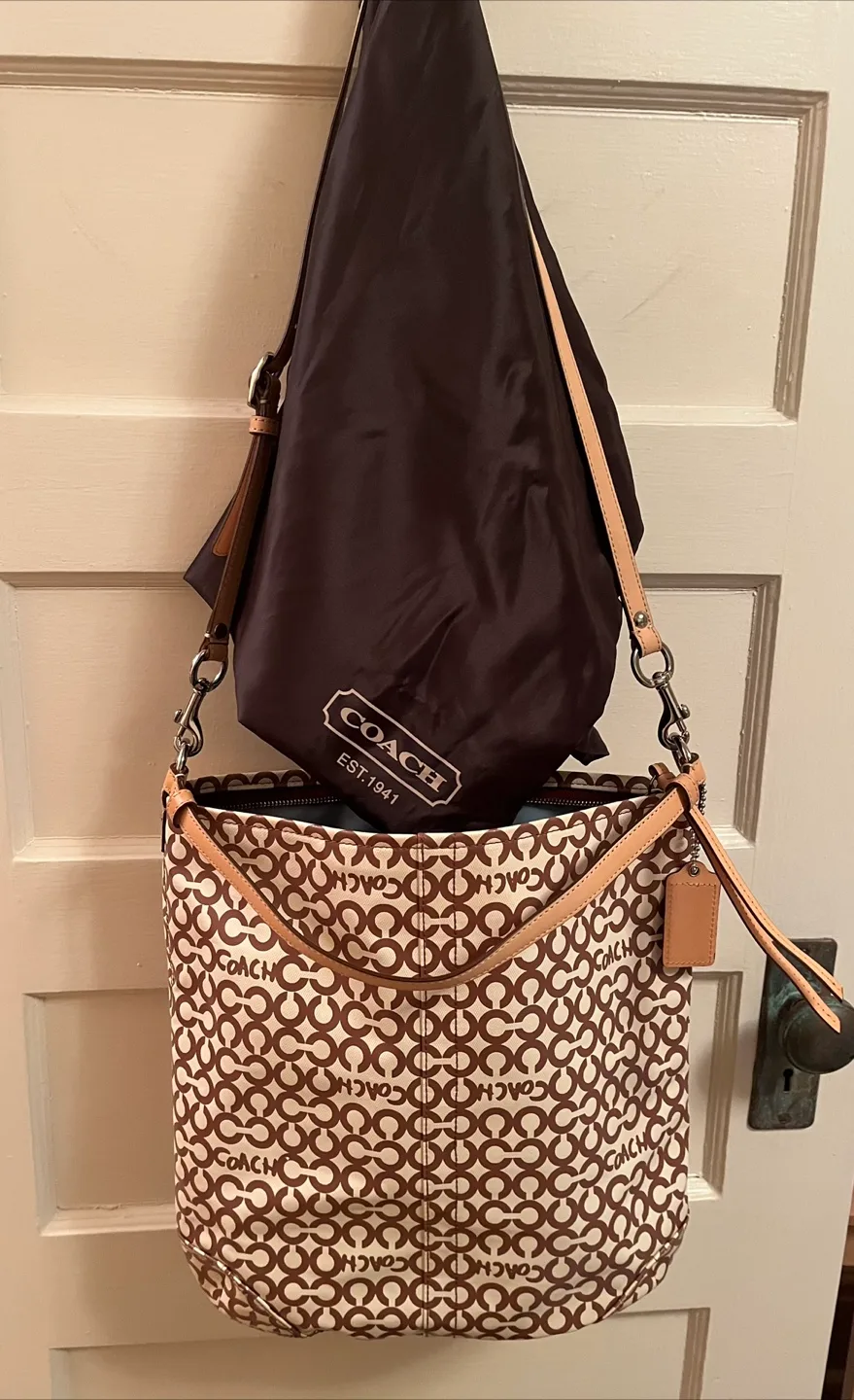Coach Hobo Bag - Signature Print thumbnail