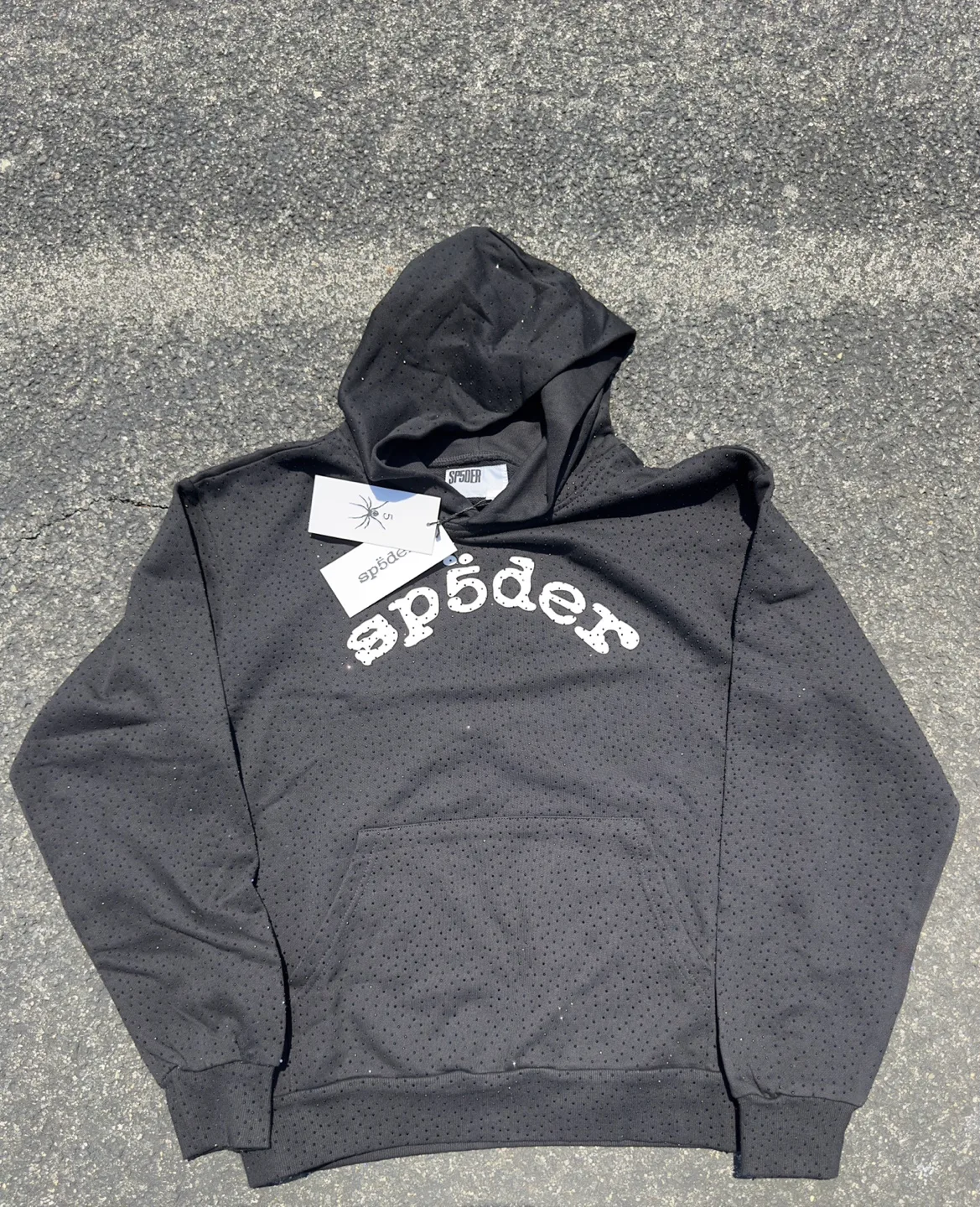 SP5DER Black Hoodie thumbnail