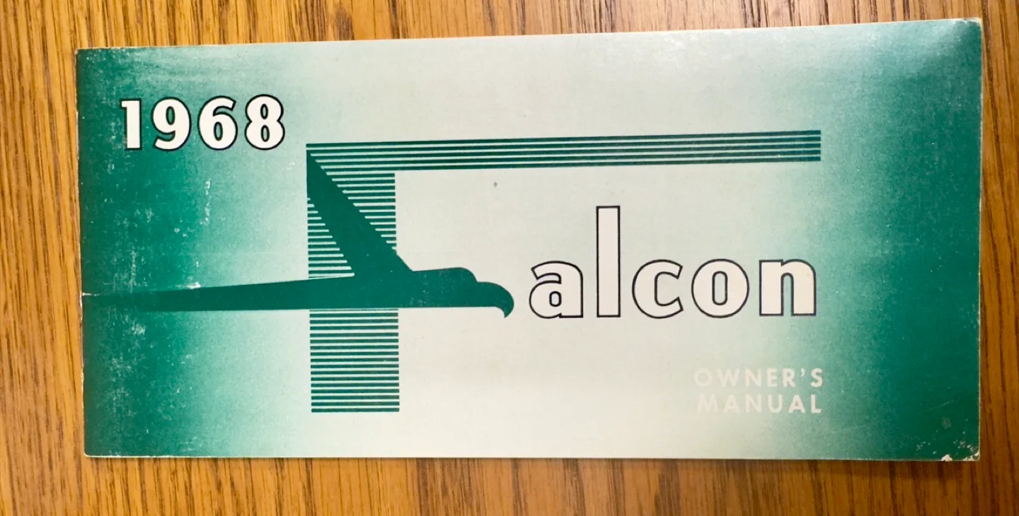 1968 Ford Falcon Owner's Manual thumbnail