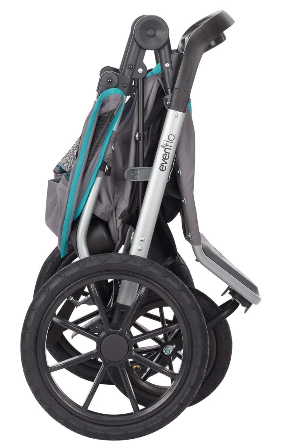 Eventflo Gray & Teal Jogging Stroller thumbnail