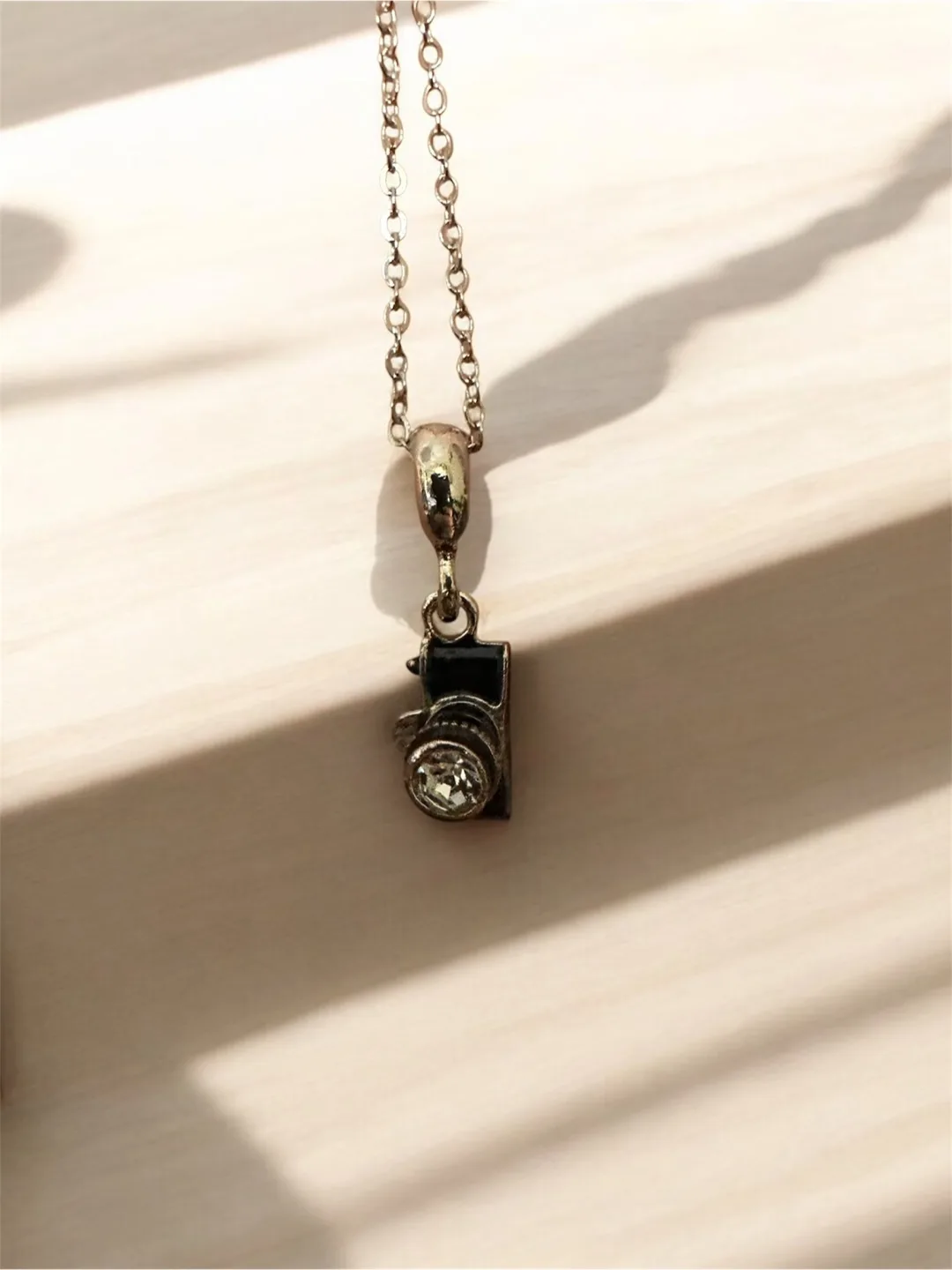 Camera Pendant Necklace thumbnail