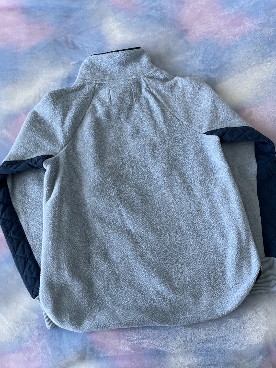 Abercrombie & Fitch Asymmetrical Fleece Snap Pullover - Small - photo 5