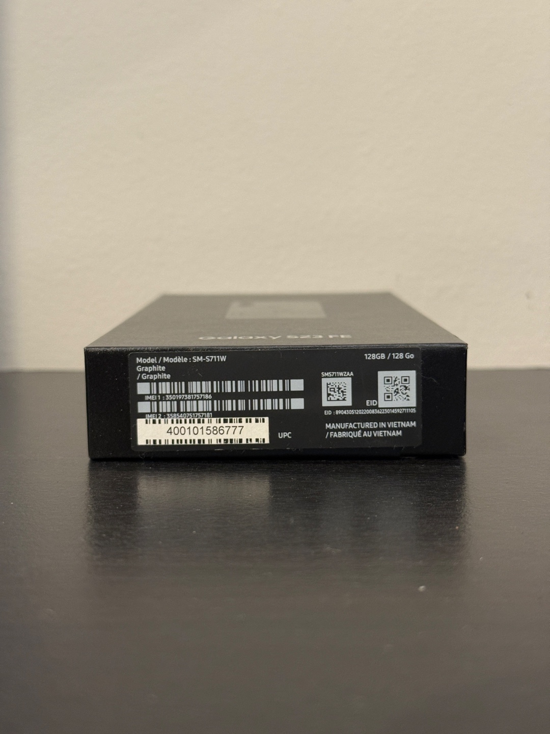 Samsung Galaxy S23 FE 128GB - Graphite - New - photo 3
