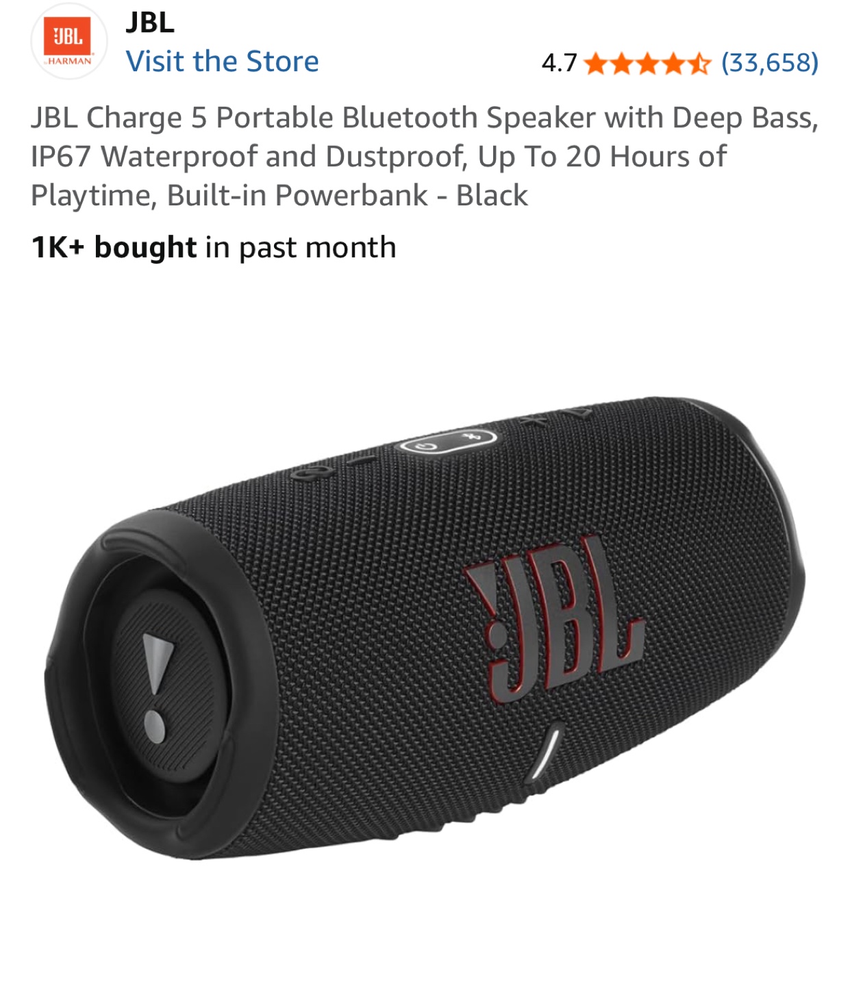 JBL Charge 5 & Flip 6 Bluetooth Speakers - New in Box! - photo 5