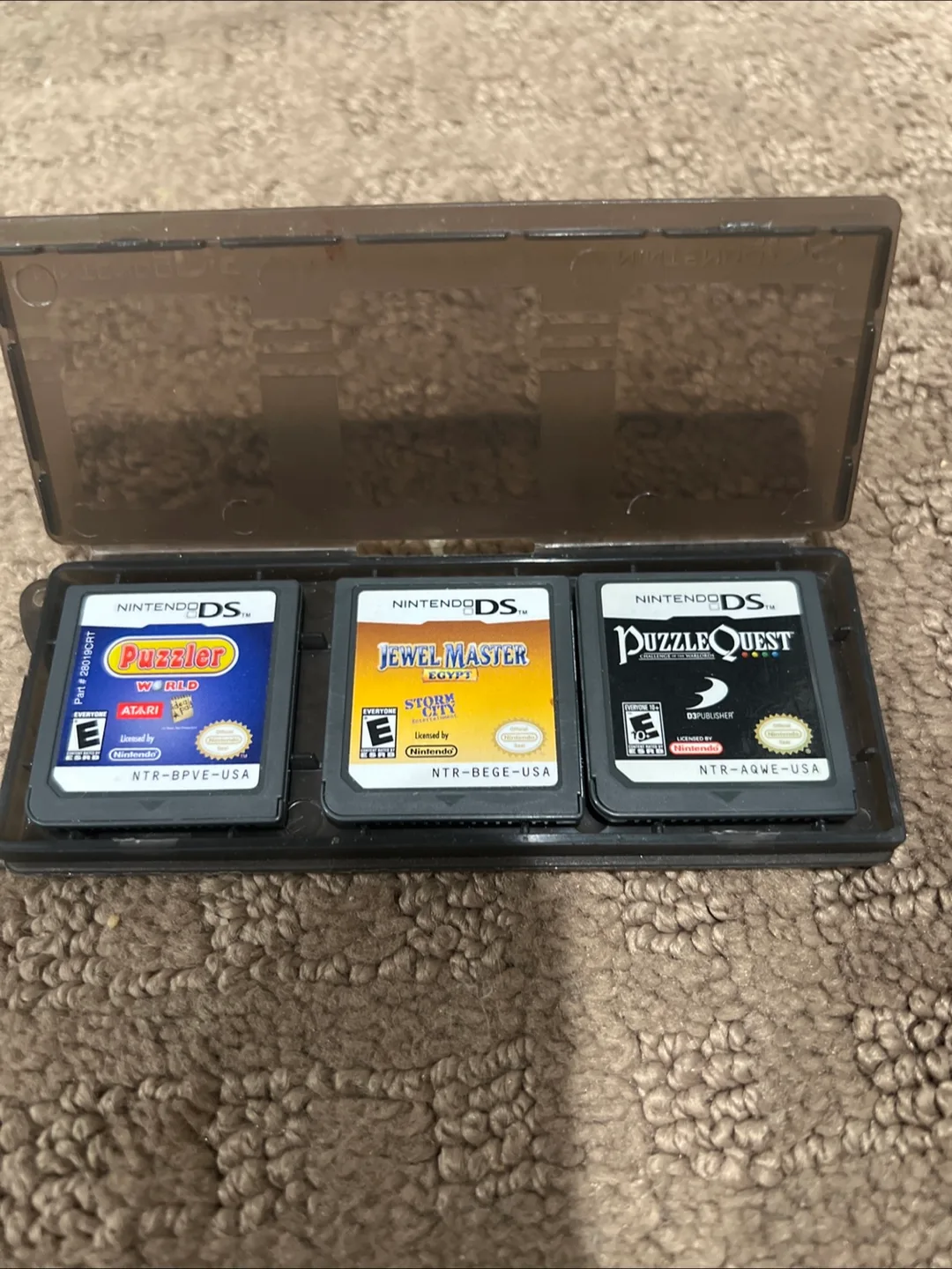 Nintendo DS Games - Puzzler, Jewel Master, Puzzle Quest thumbnail