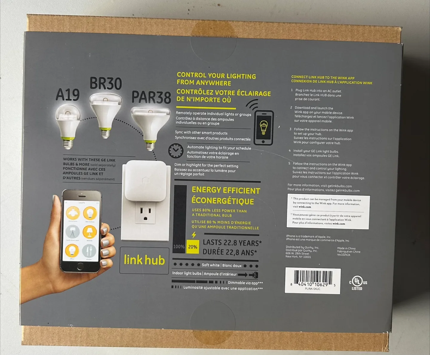 New- GE Link Starter Kit - Connected LED Bulbs & Hub image indicator(2)