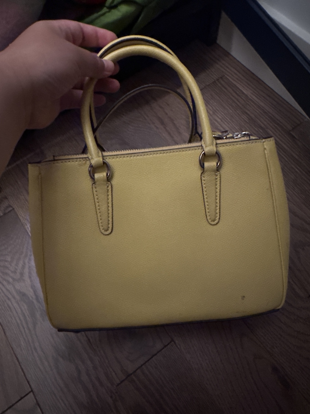 Coach Yellow Leather Satchel - photo 4