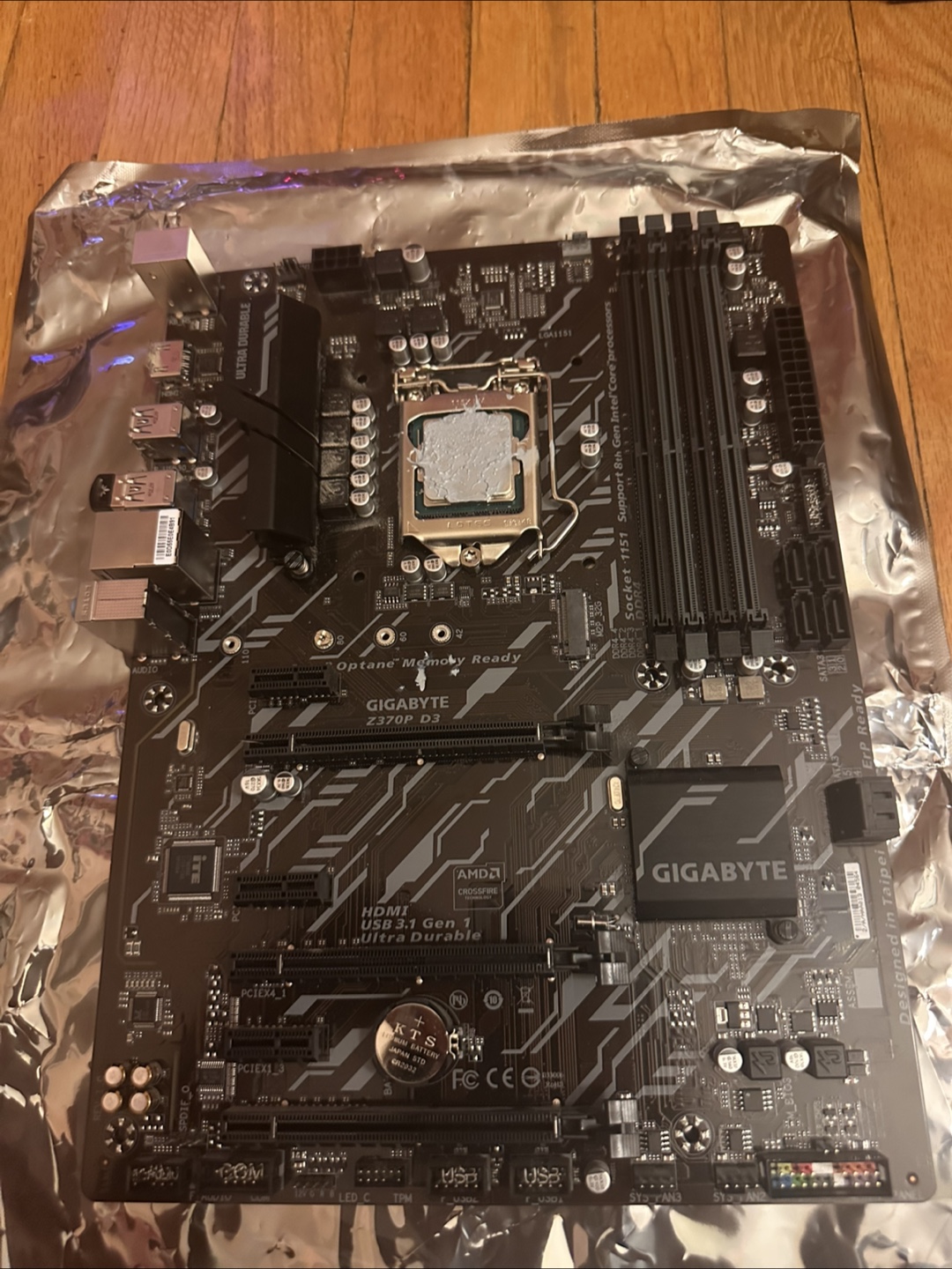 i7 8700 + Z370 + Fan
