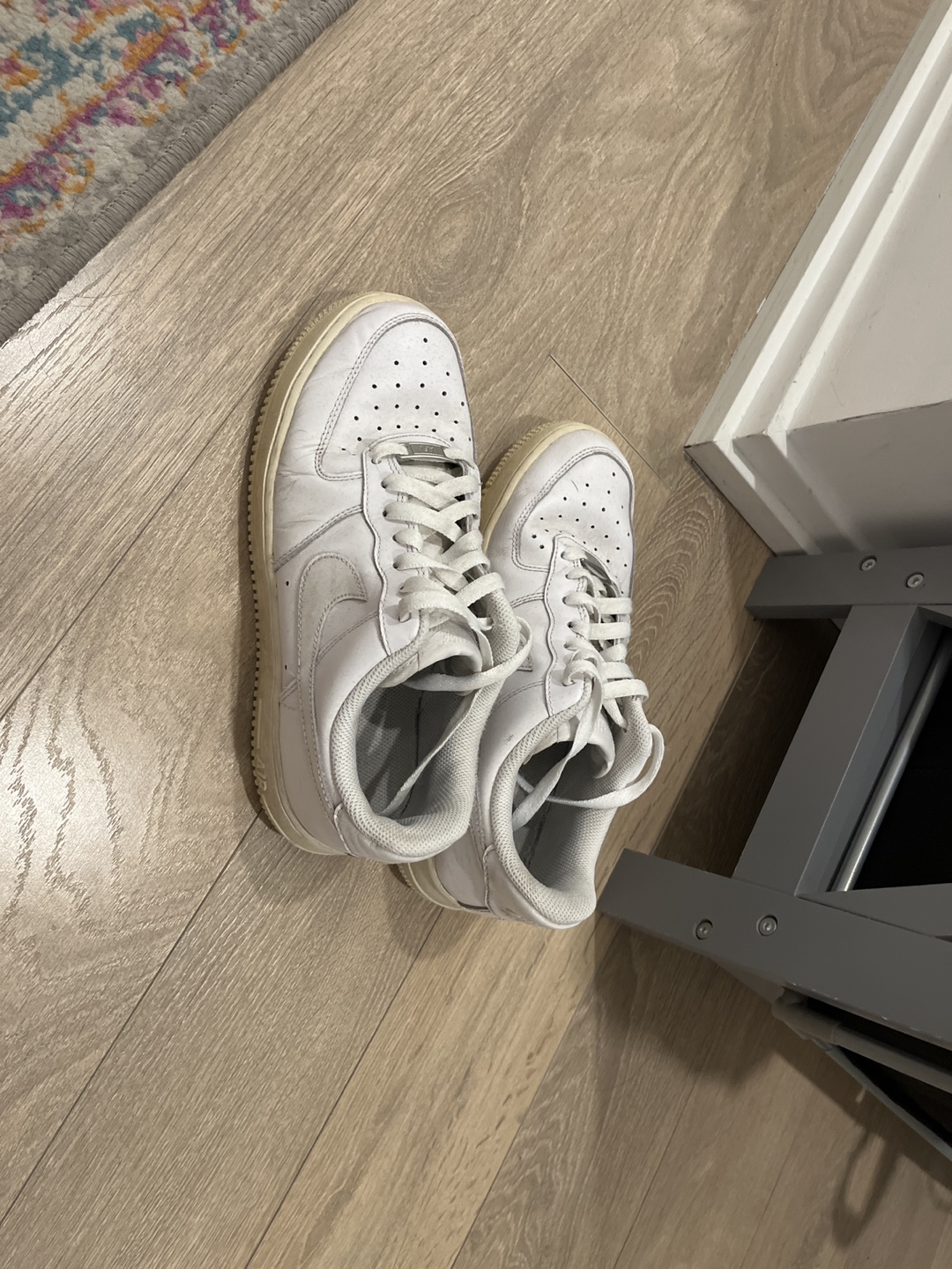 Nike Air Force 1 White Sneakers US 8.5