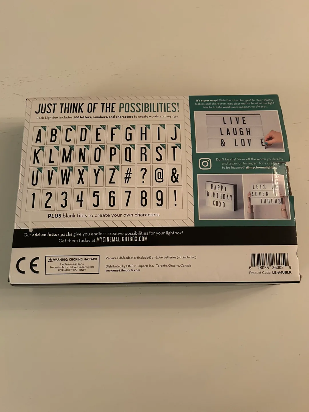 Cinema Lightbox (LED light box sign) 💡 image indicator(2)