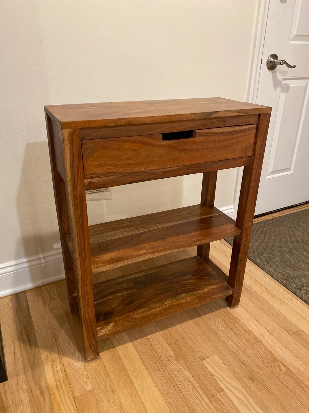 Wooden Console Table with Drawer thumbnail