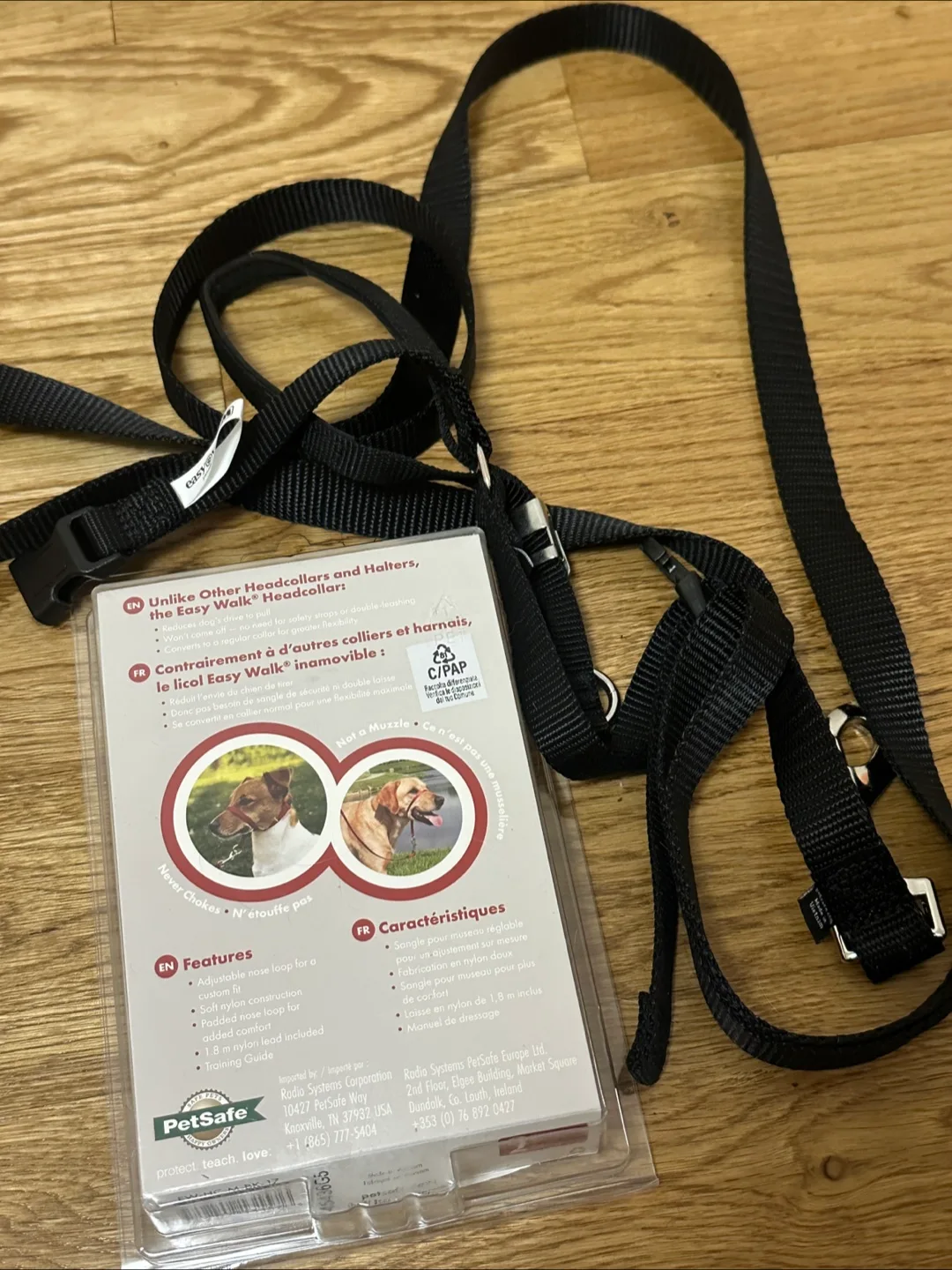 PetSafe Easy Walk Headcollar, Medium, Black thumbnail
