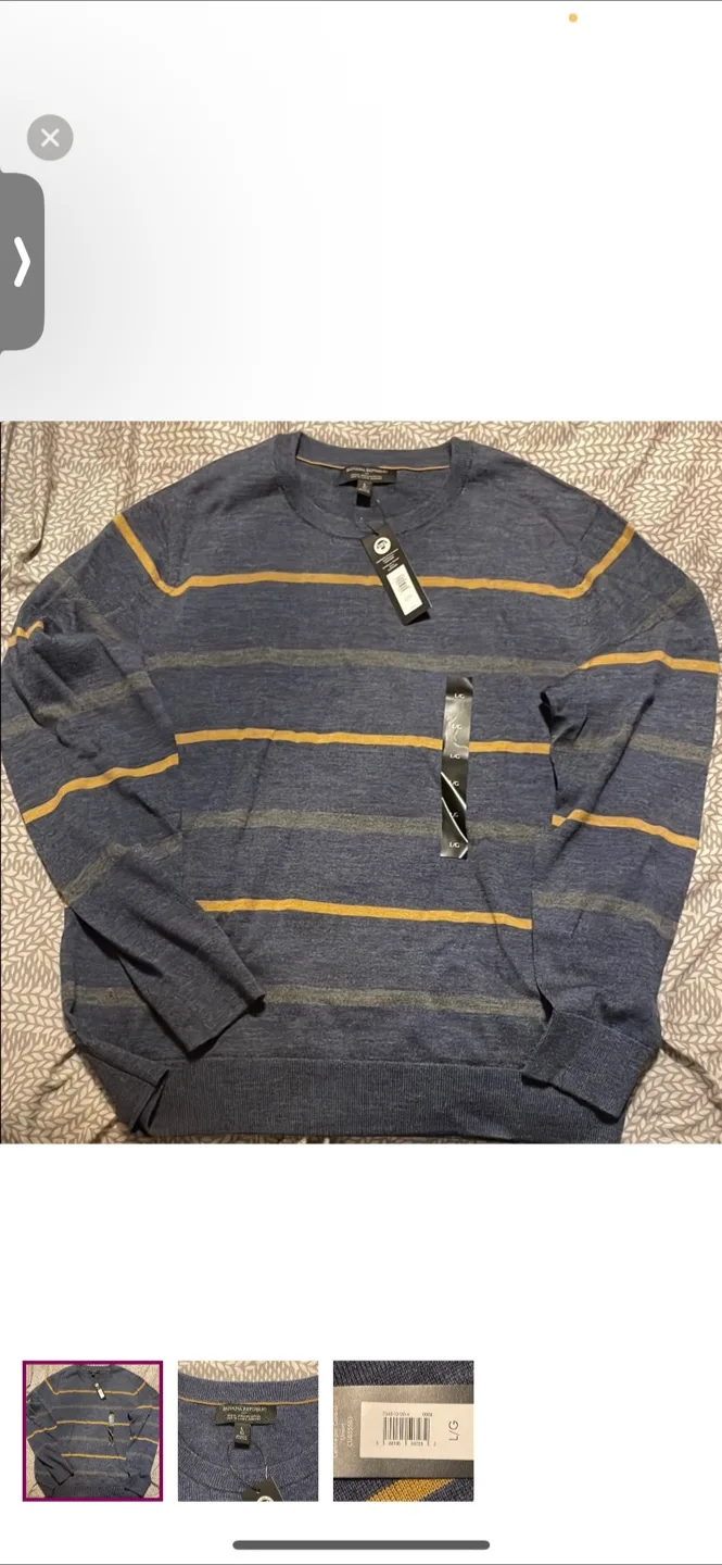 Banana Republic Merino Wool Sweater - Size L thumbnail