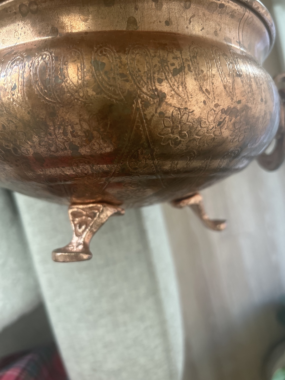 Vintage Copper Decorative Bowl - photo 3