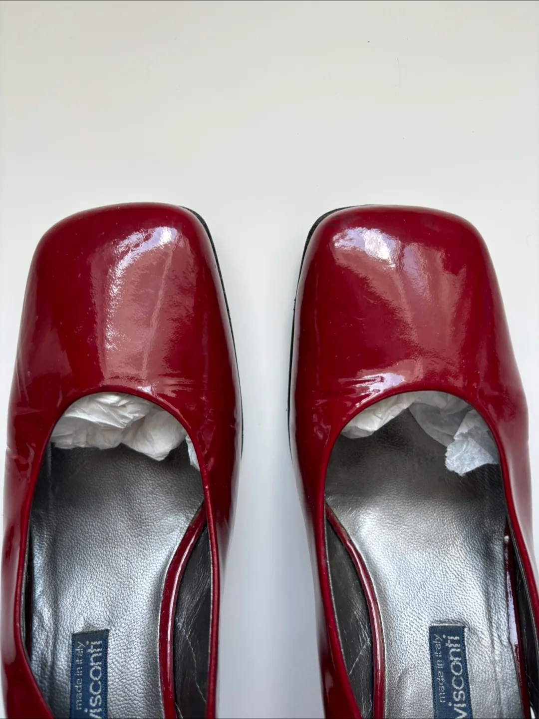 Franco Visconti Red Heels - Size 36 thumbnail