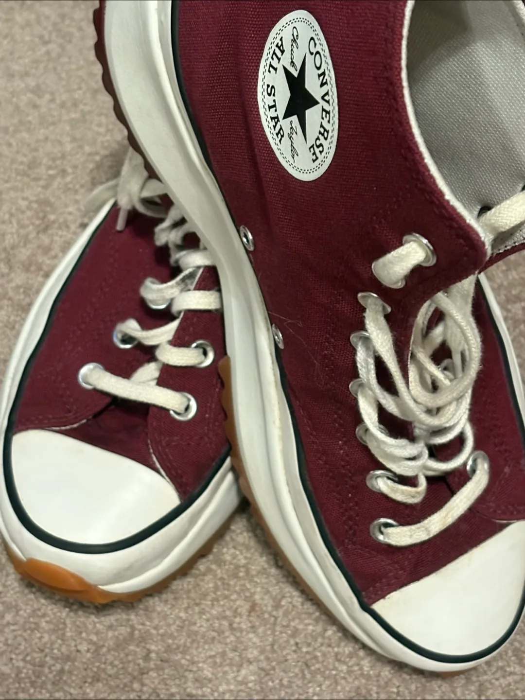 Converse Run Star Hike High Top Maroon thumbnail