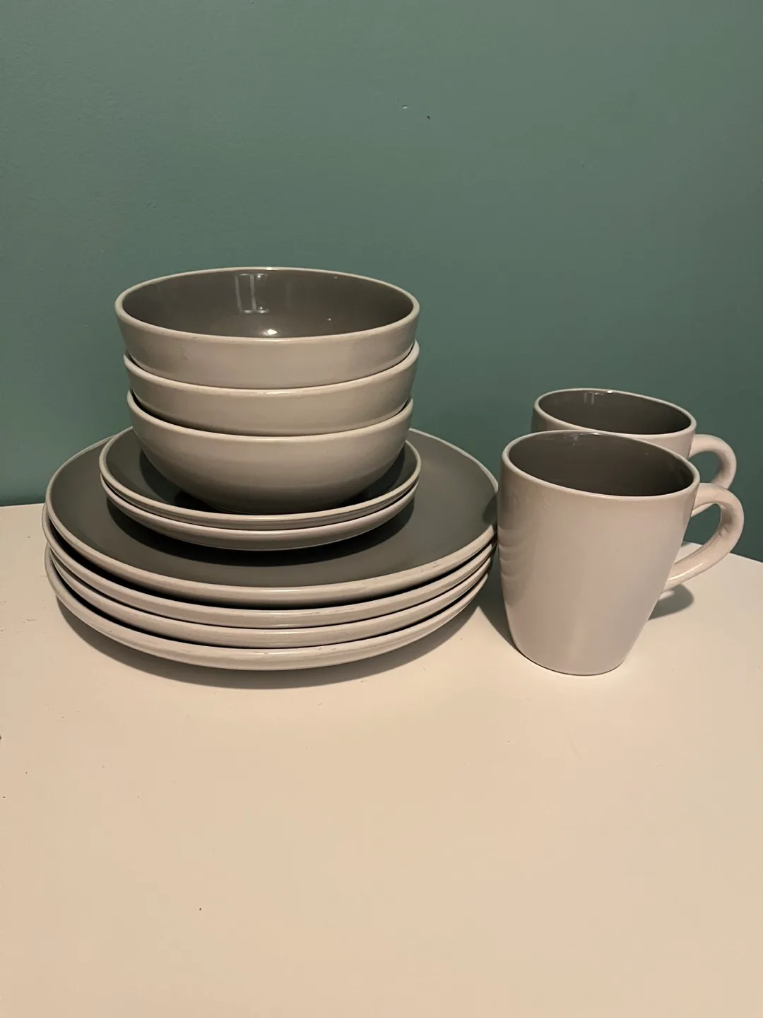GlucksteinHome Glacier Stoneware dishes thumbnail
